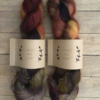 Lichen and Lace - kid mohair