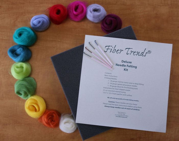 Fiber Trends - Deluxe Needle Felting Kit