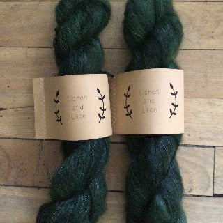 Lichen and Lace - kid mohair