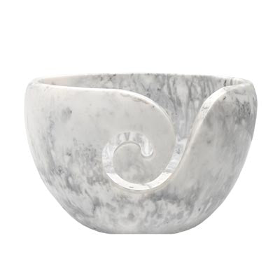 Resin Yarn Bowl with Marble Tone EST1106