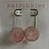 Katrinkles - Yarn Ball Stirling Silver Earings